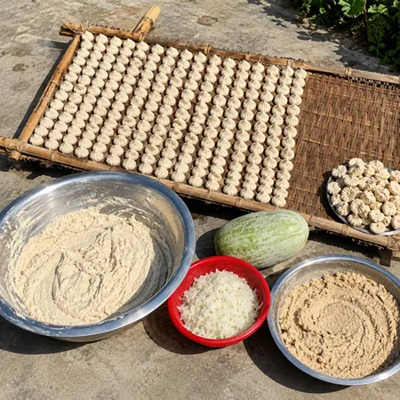 খাঁটি উপাদান বাছাই ও মিশ্রণ